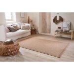 Tapis aspect jute - nature - 8751 beige - polypropyl�ne - 160 x 230 cm - int�rieur / ext�rieur - nazar ...