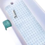 Tapis de baignoire antiderapants - non spcifi - extra - long - 200 ventouses - pvc cologique - transparent ...