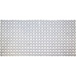 Tapis de baignoire bulles - cristal transparent - 72x36 cm