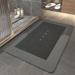 Tapis de bain antiderapant super - absorbant tapis de bain sèche rapide absorbant doux et confortable ... Tapis de bain antiderapant super - absorbant tapis de bain sèche rapide absorbant doux et confortable ...