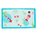 Tapis de bain pour b�b� - ma�ka - aquarium - antid�rapant - t�moin thermosensible