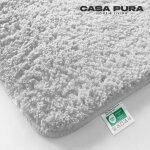 Tapis de bain sky uni blanc - neige 50 x 60 cm