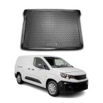 Tapis de coffre pour peugeot partner tepee 2008 - 2021 tpe noir Tapis de coffre pour peugeot partner tepee 2008 - 2021 tpe noir