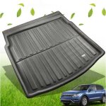 Tapis de coffre sur mesure xukey pour vw tiguan ii mk2 2016 - 2018 - imperm�able et r�sistant - couleur ...