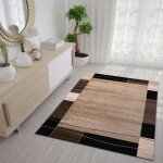 Tapis contemporain - vimoda - 40x60 cm - carreaux - moderne - synthétique Tapis contemporain - vimoda - 40x60 cm - carreaux - moderne - synthétique