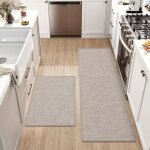 Tapis cuisine antid�rapant 43. 5 x 150 cm tiss� tapis de couloir tapis de cuisine devant evier lavable ...