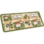 Tapis motif la provence 50 x 160 cm
