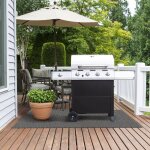 Tapis de cuisson barbecue tapis de gril ignifuge siena 90 x 120 cm