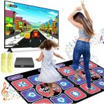 Tapis de danse pour adultes et enfants double tapis danse pour tv et ordinateur tapis de danse musical ...