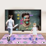 Tapis de danse lectronique tapis de danse100 musiques intgres + 65 jeux sensorielsrose z4