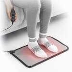 Tapis �lectrique chauffant innovagoods - hemat - 2 niveaux de temp�rature - base antid�rapante - 50w