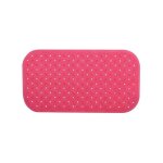 Tapis fond de baignoire antid�rapant caoutchouc class 36x76cm rose fuschia msv