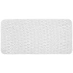 Tapis fond de baignoire - rayen - 45x91cm - blanc