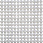 Tapis de fond d�vier bulles - blanc