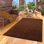 Tapis indo gabbeh - pergamon - ella - naturel - brun - 160x230 cm - 8 tailles disponibles