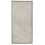 Tapis aspect velours extra - doux �cru 60x120
