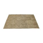 Tapis en jonc de mer natural living - beige - l 180 x l 120 cm