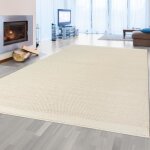 Tapis en laine tissé à la main en crème - luxueux et facile à entretenir größe - 120 cm rund Tapis en laine tissé à la main en crème - luxueux et facile à entretenir größe - 120 cm rund