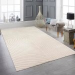 Tapis moderne beige gr��e - 160 x 230 cm - teppich - traum - tapis anti - d�rapant - rectangulaire - ...