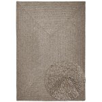 Tapis moderne - tesso living - reversible int�rieur et ext�rieur - style boho jute sisal - beige - 200x300 ...