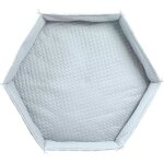 Tapis de parc bébé roba style - roba - bleu clair - rembourrage latéral sécurisé - doux et hydrofuge Tapis de parc bébé roba style - roba - bleu clair - rembourrage latéral sécurisé - doux et hydrofuge