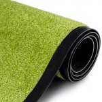 Tapis de porte paillasson dentre rhine vert citron 40 x 60 cm