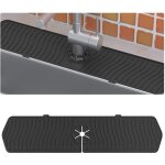 Tapis de robinet dévier en silicone pour évier de cuisine anti - éclaboussures poignée de robinet bac ... Tapis de robinet dévier en silicone pour évier de cuisine anti - éclaboussures poignée de robinet bac ...