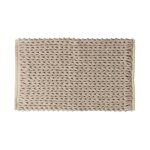 Tapis de bain 50x75cm colorama beige naturel - 5 five simply smart