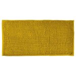 Tapis de bain microfibre sweety 50x120cm miel