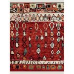 Tapis de salon - 120x170 cm - morocco 384 - 75 rouge - polypropylène - un amour de tapis Tapis de salon - 120x170 cm - morocco 384 - 75 rouge - polypropylène - un amour de tapis