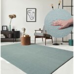 Tapis moelleux - the carpet - relax - antidérapant - lavable - bleu 240x340 cm Tapis moelleux - the carpet - relax - antidérapant - lavable - bleu 240x340 cm