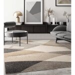 Tapis de salon - the carpet - pearl - g�om�trique - beige - 200x280 cm