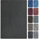 Tapis de salon london gris anthracite 67 x 200 cm
