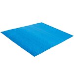 Tapis de sol bleu pour piscine summer waves 482 x 482 m pour piscine � 396 m - 427 m