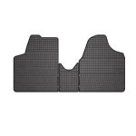 Tapis de sol pour fiat scudo ii 2006 - 2016 convient  1me range noir caoutchouc