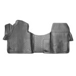 Omac tapis de sol pour mercedes sprinter w907 910 2018 - 2025 en caoutchouc noir