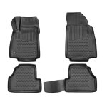 Omac tapis de sol pour opel mokka 2019 - 2021 sur mesure en caoutchouc noir