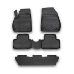 Omac tapis de sol pour opel zafira tourer c 2011 - 2019 5 places en caoutchouc