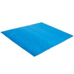 Tapis de sol bleu pour piscine summer waves 574 x 574 m pour piscine � 549 m
