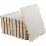 Tapis de sol puzzle unho - 12 dalles de protection en mousse - 60x60cm - paisseur 1cm - pour enfants ...