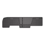 Tapis de sol pour renault trafic iii 2014 - 2025 convient  2me range noir