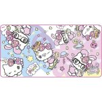 Tapis de souris gaming - konix - hello kitty - xxl 90 x 46 cm - surface microfibre antid�rapante - caoutchouc ...