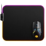 Tapis de souris gaming - steelseries - prism cloth - medium - effets déclairage multicolore - prismsync ... Tapis de souris gaming - steelseries - prism cloth - medium - effets déclairage multicolore - prismsync ...