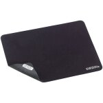 Tapis de souris - pearl - 3en1 - noir - microfibre - antid�rapant