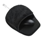 Tapis de souris chauffant usb - salutuya - noir - 285 x 22 cm - pvc - design pratique Tapis de souris chauffant usb - salutuya - noir - 285 x 22 cm - pvc - design pratique