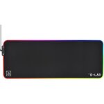Tapis de souris - xxl - the g - lab - pad rubidium - rgb usb - 800x300x3mm - noir