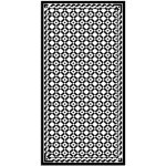 Tapis vinyle panorama g�om�trie carr�e 60x200 cm - tapis pour cuisine bureau et salon en pvc