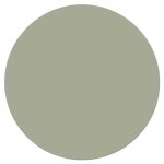 Tapis vinyle panorama ronde vert lisse 150x150 cm - tapis pour cuisine bureau et salon en pvc