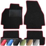 Tapis de voiture en moquette - tapis de sol pour automobile - set 3 pi�ces adapte pour: renault scenic ...