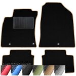 Tapis de voiture en moquette - tapis de sol pour automobile - set 4 pi�ces adapte pour: hyundai i20 ii ...